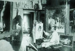 Vlaho Bukovac_1855-1922_At work in his studio.jpg